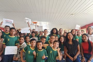 Ações de educação ambiental com os estudantes das Escolas Estaduais São Francisco de Assis e Maria Miranja Araújo, noroeste de Mato Grosso. Fotos: PACTO DAS ÁGUAS.