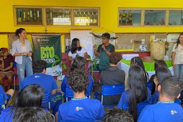 Ações de educação ambiental com os estudantes das Escolas Estaduais São Francisco de Assis e Maria Miranja Araújo, noroeste de Mato Grosso. Fotos: PACTO DAS ÁGUAS.