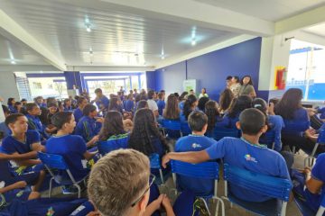 Ações de educação ambiental com os estudantes das Escolas Estaduais São Francisco de Assis e Maria Miranja Araújo, noroeste de Mato Grosso. Fotos: PACTO DAS ÁGUAS.